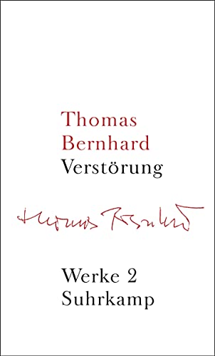 Werke in 22 Bänden: Band 2: Verstörung von Suhrkamp Verlag AG
